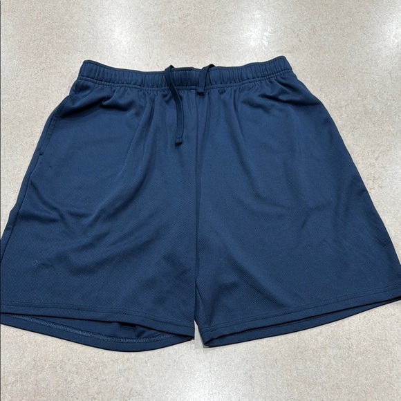 Tek Gear Men's Dark Blue Athletic Shorts - Picture 1 of 3